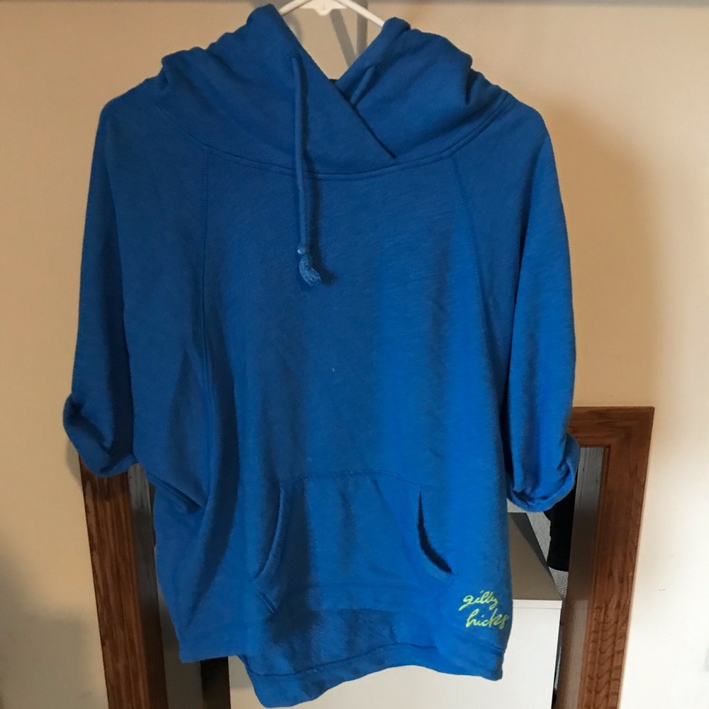 3/4 sleeve sweatshirt